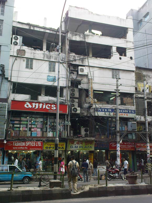 In der Innenstadt von Dhaka